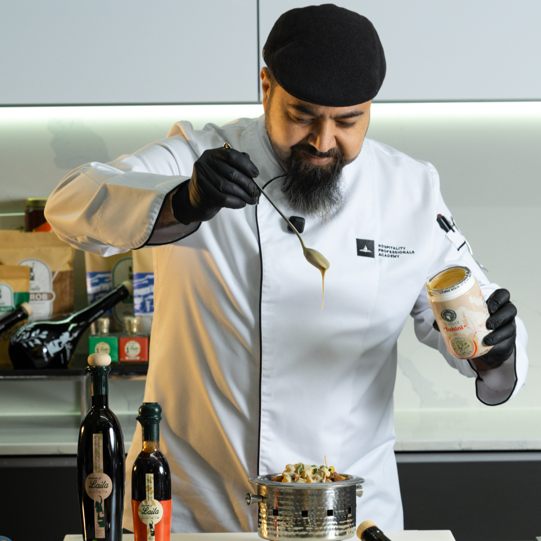 Enhancing Culinary Mastery: Chef Suleiman Joins Forces with Orchards of Laila to Craft Gourmet Dishes