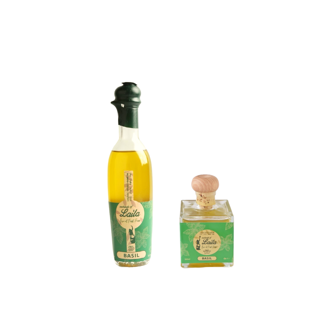 Basil Infused Organic Olive Oil