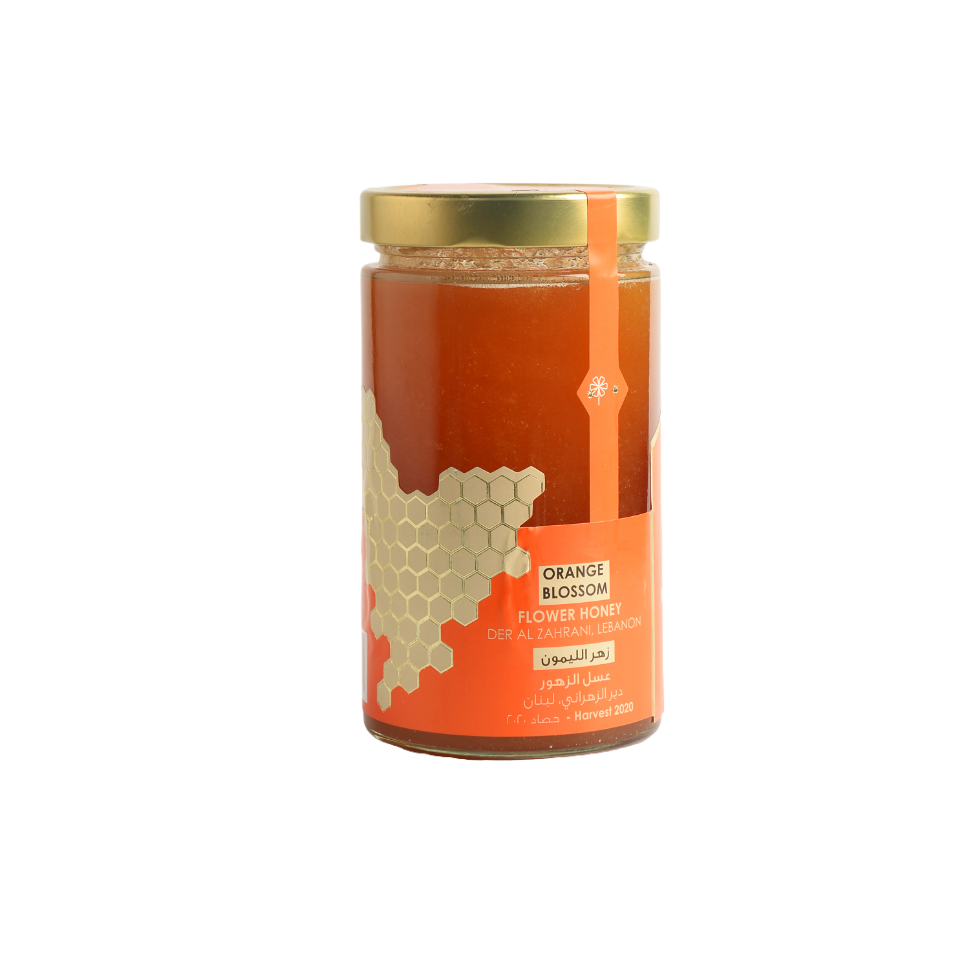 Natural Orange Blossom Honey - Family Pack Jar