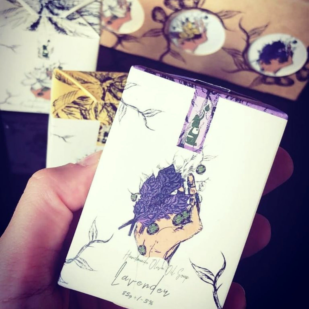 Natural Artisanal Olive Oil Soaps 85g