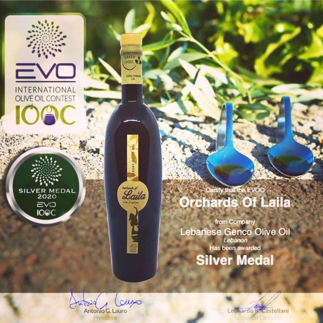 Extra Virgin Organic Olive Oil - Cultivar: Abu Chawkeh