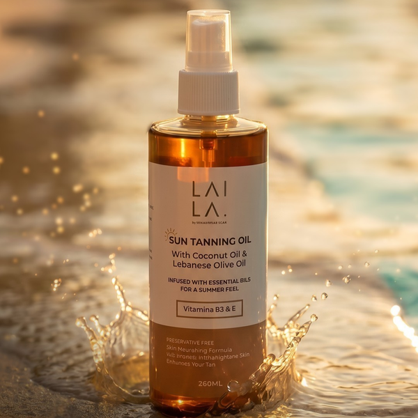 Sun Tanning Oil with Coconut Oil & Lebanese Olive Oil