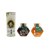 Organic Extra Virgin Olive Oil & Natural Honey Box