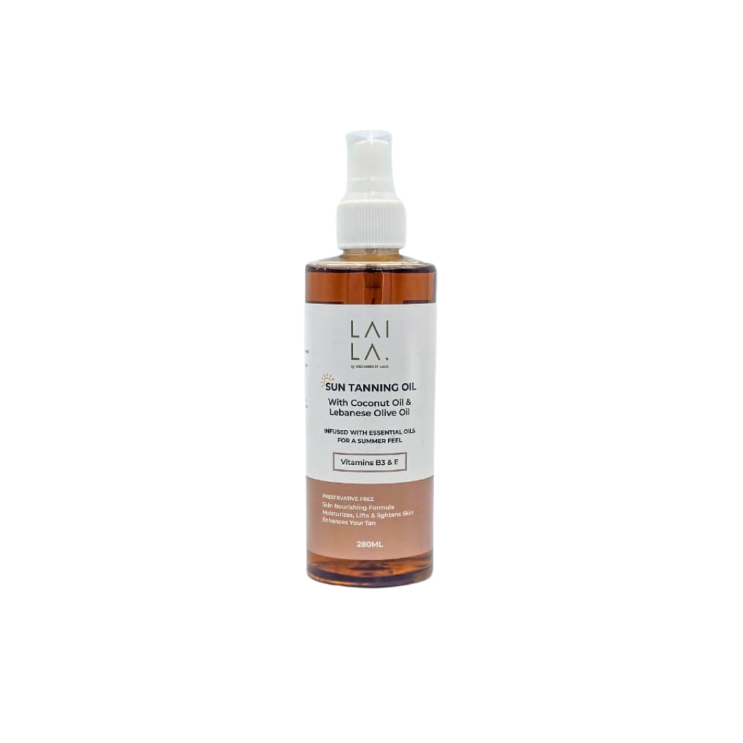 Sun Tanning Oil with Coconut Oil & Lebanese Olive Oil