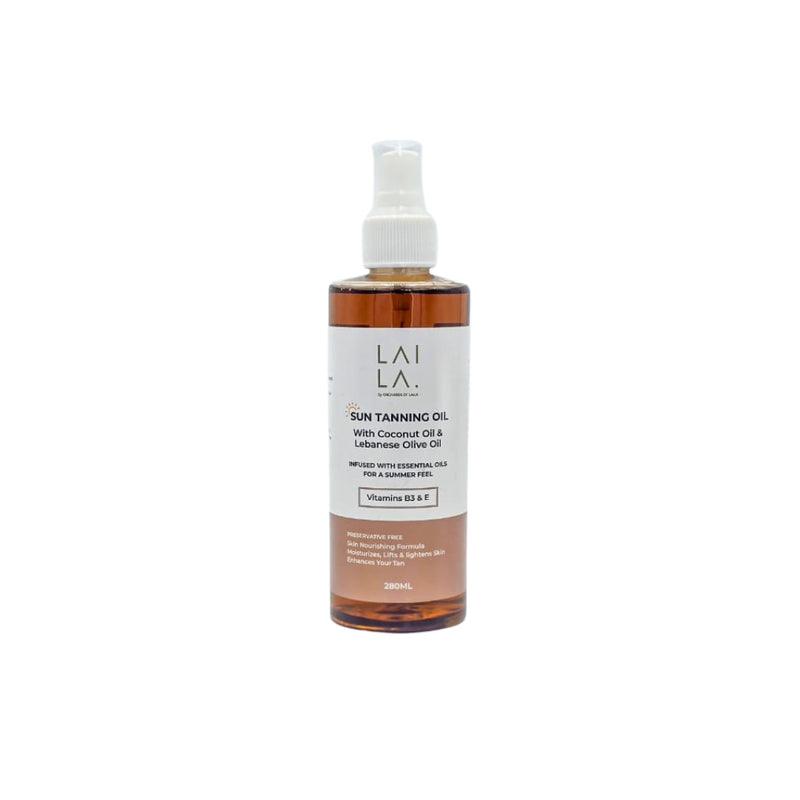 Sun Tanning Oil with Coconut Oil & Lebanese Olive Oil