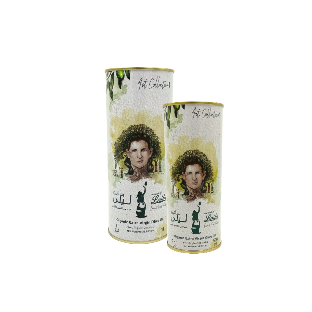 Organic Extra Virgin Olive Oil Box – Orchards of Laila by LebGenco
