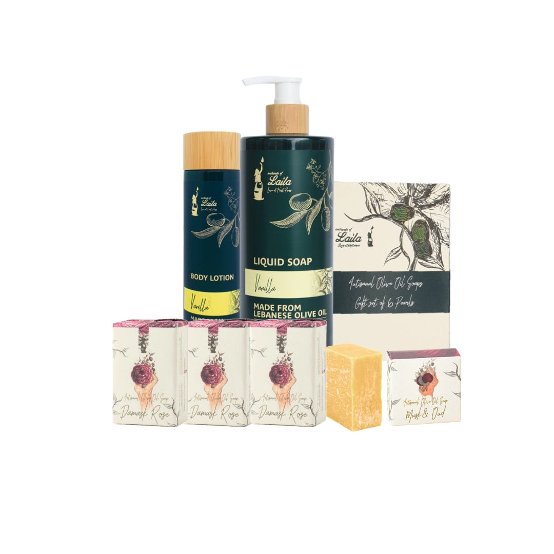 Olive Oil Cosmetics Box